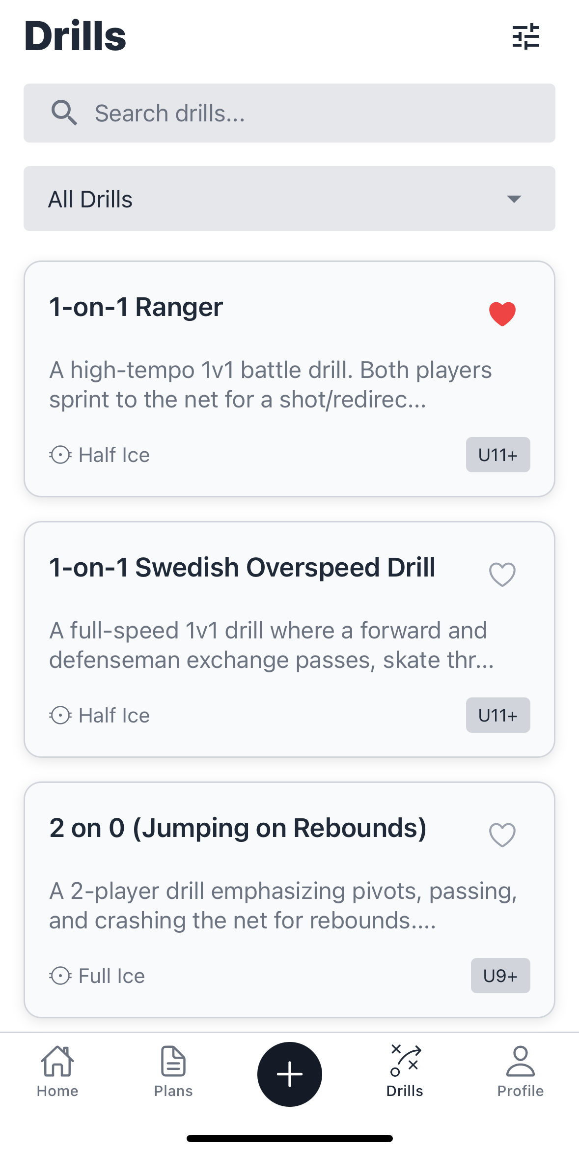 Curated Drill Library